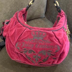 Juicy Couture velour vintage bag